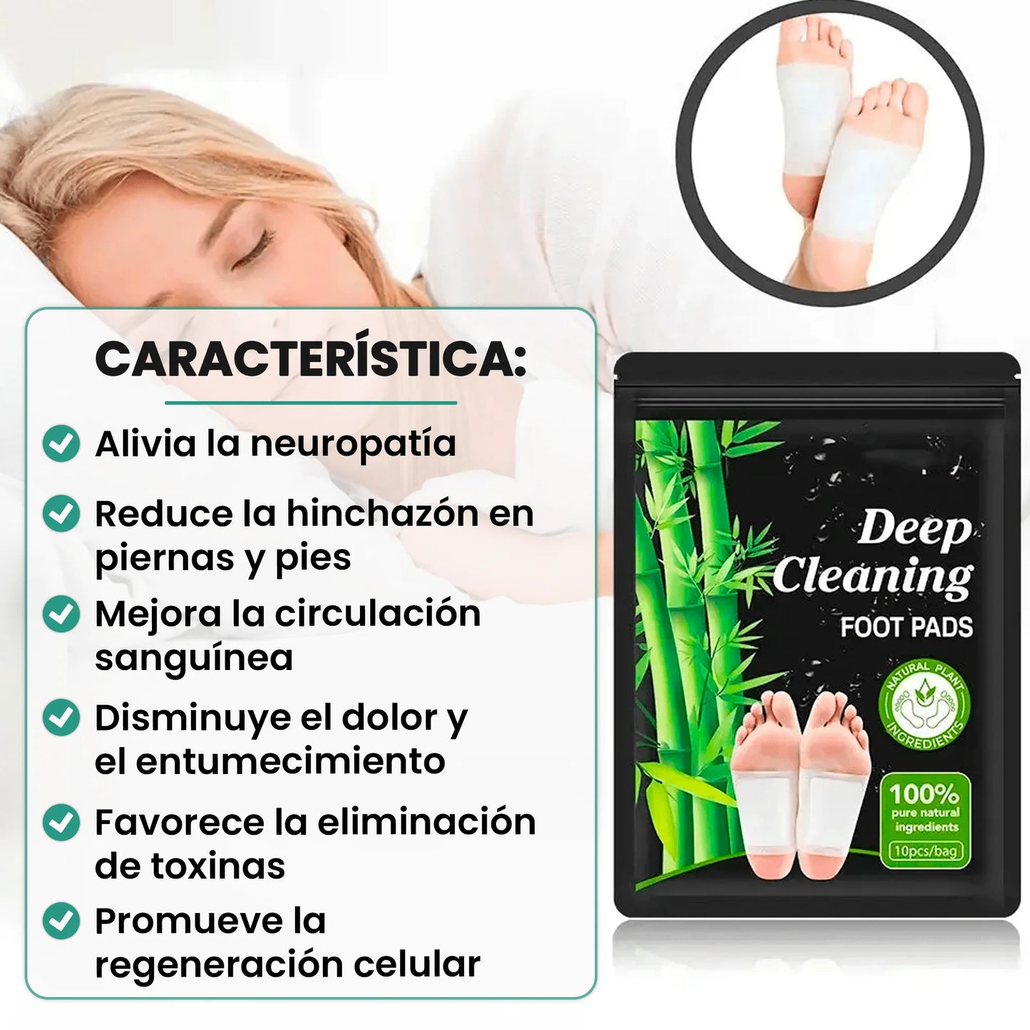 Parches Desintoxicantes para los Pies OrthoPies™ a un precio especial