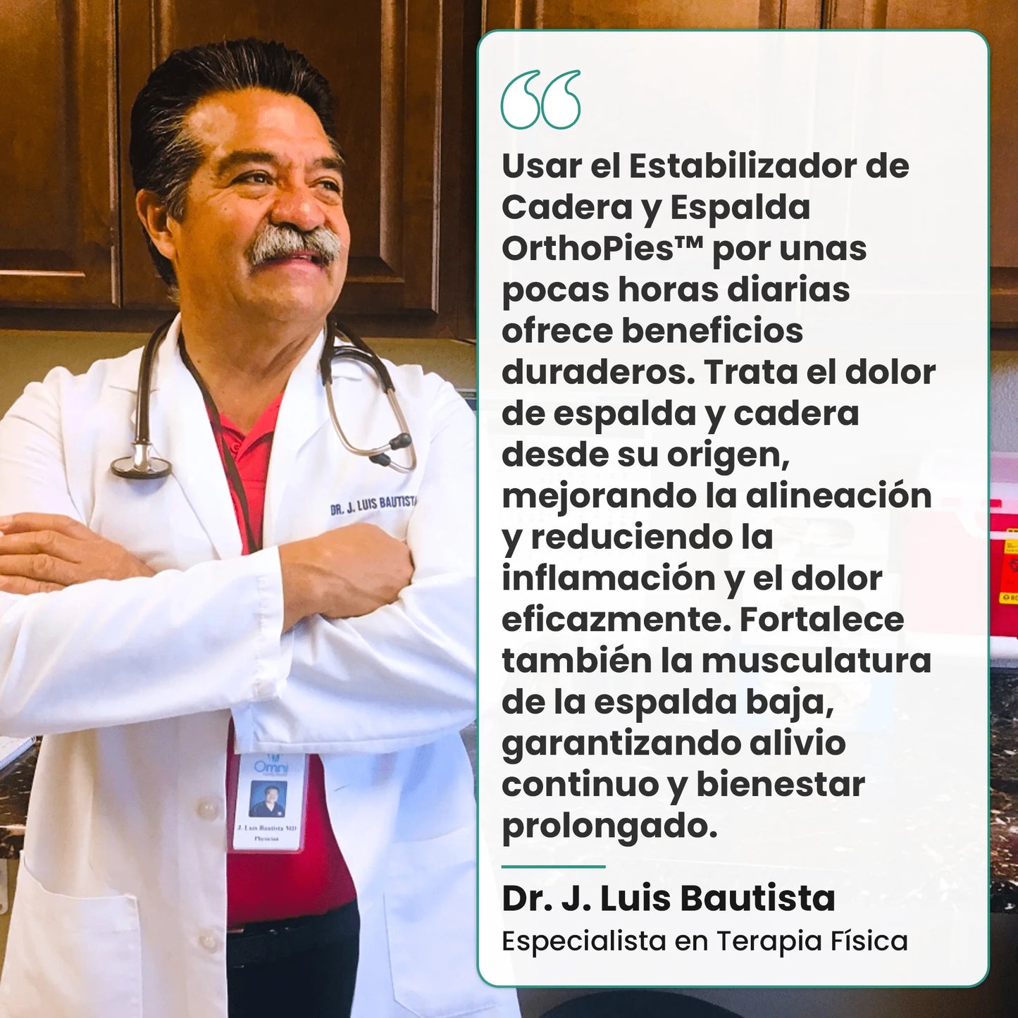 Estabilizador de cadera y espalda OrthoPies™