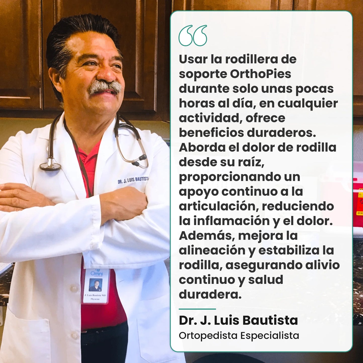Rodillera de Soporte OrthoPies™ a un precio especial