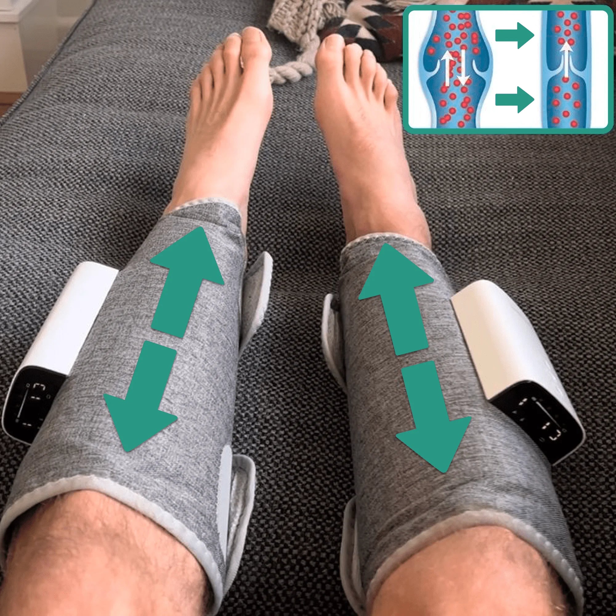 Masajeador de Piernas con Calor OrthoPies™