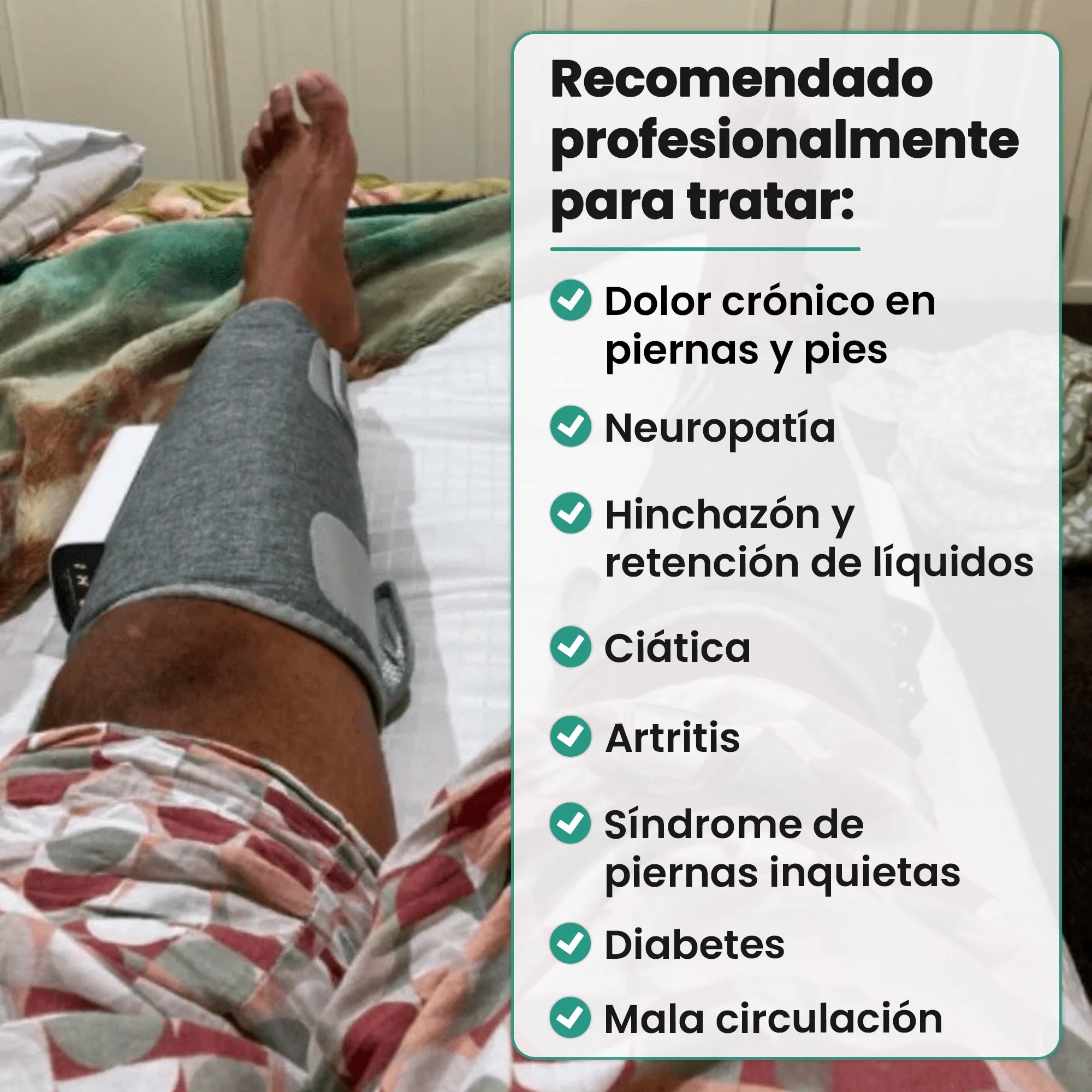 Masajeador de Piernas con Calor OrthoPies™