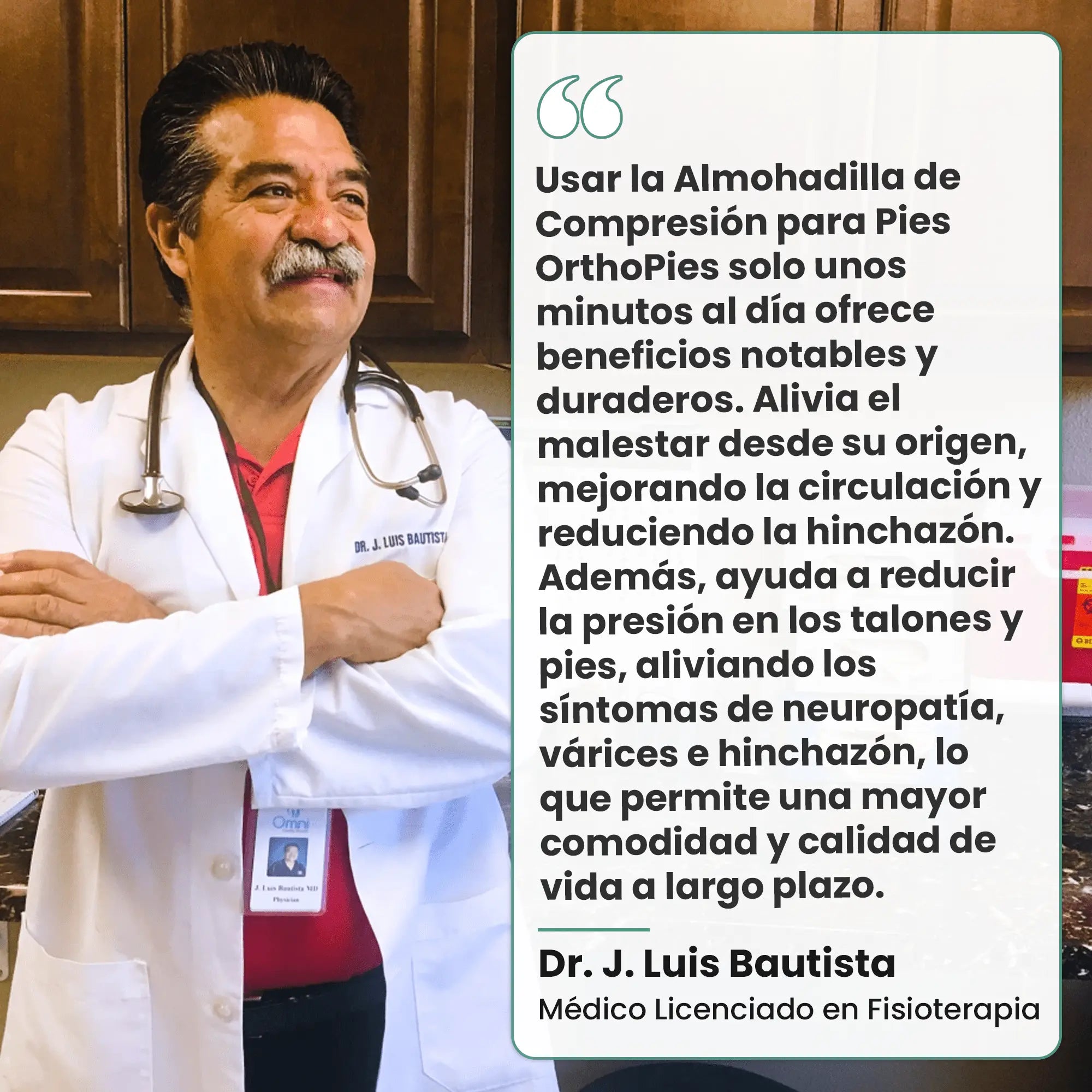 Almohadilla de Compresión para Pies OrthoPies™