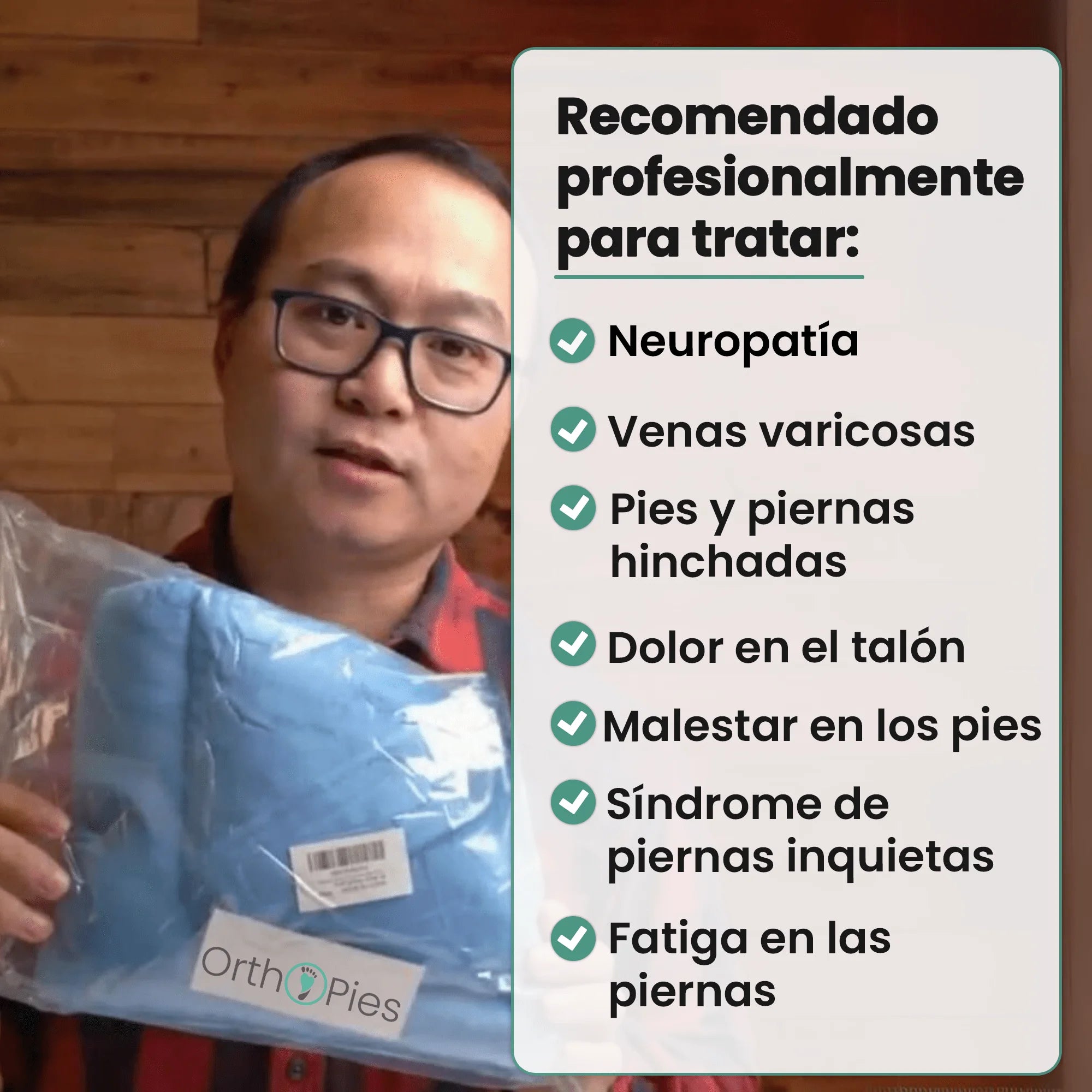 Almohadilla de Compresión para Pies OrthoPies™